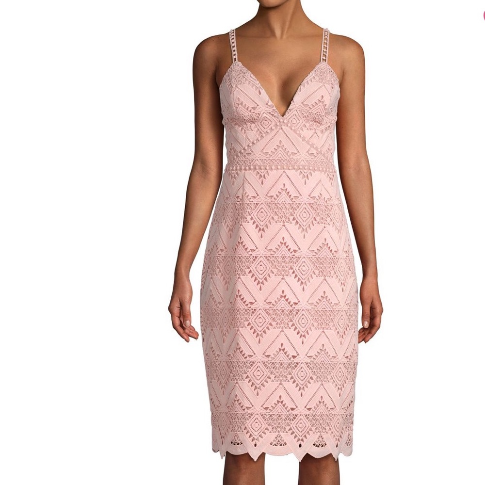 STYLESTALKER Elora Strappy Midi Dress Size XS NWT